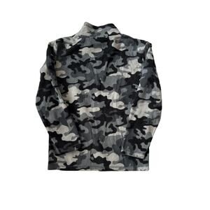 Kids camouflage fleece 3/4 zip  sweatshirt